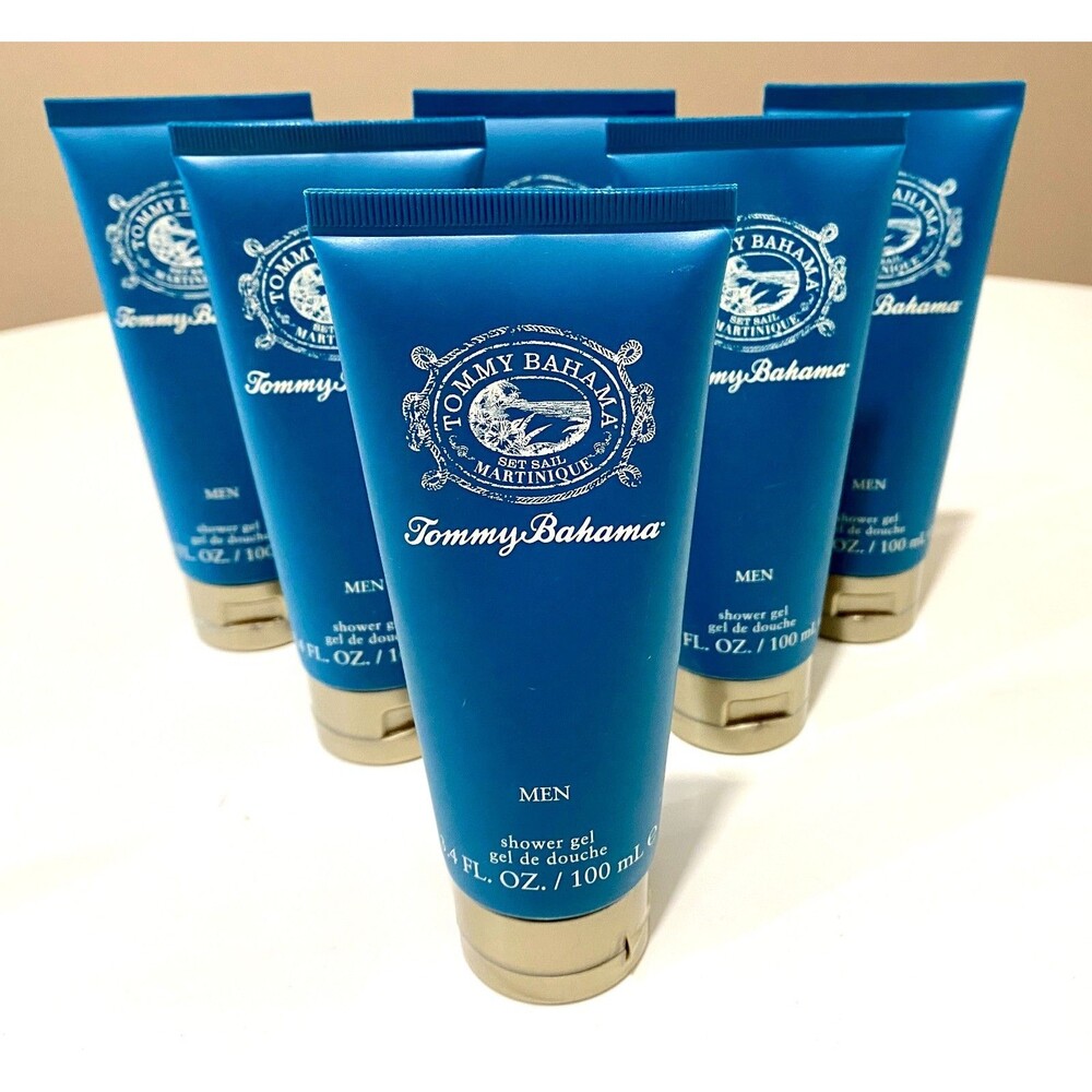 TOMMY BAHAMA MARTINIQUE SET SAIL MEN 3.4 oz SHOWER GEL - 7 AVAILABLE
